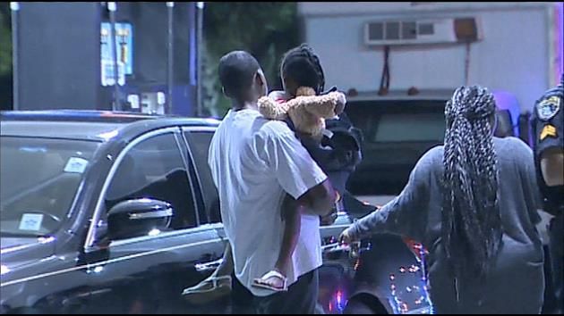 Little girl reunited with family after being taken by carjacker