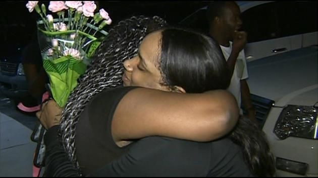 Mother meets jogger who saved daughter in carjacking