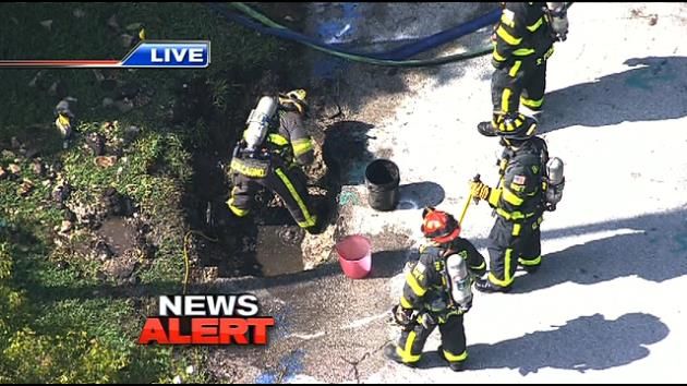 Officials working to fix Fort Lauderdale gas leak