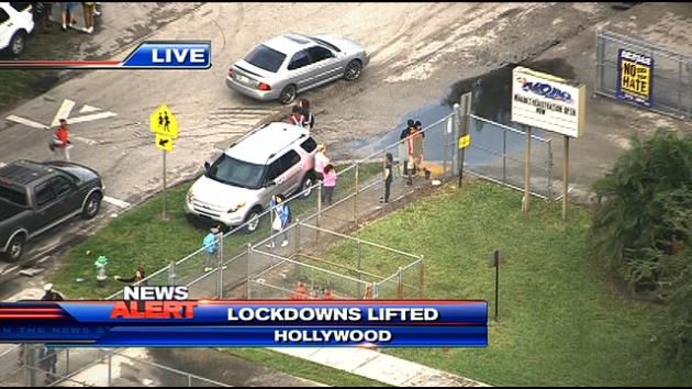 Lockdown lifted on 2 Hollywood schools after gun found on campus, students being questioned