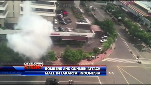 IS claims Jakarta attacks that left 5 gunmen, 2 others dead