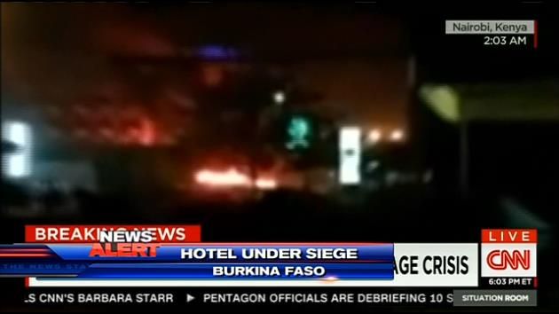 Burkina Faso hotel seizure ends; 4 jihadis, 23 others dead