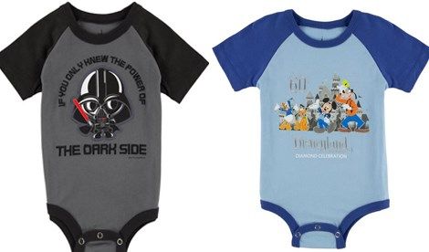 Disney recalls Darth Vader and Disney anniversary onesies