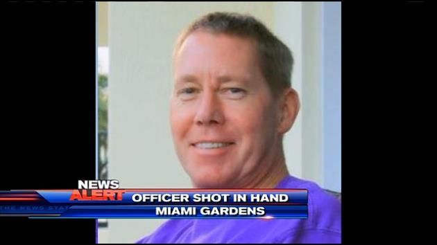 Miami Gardens Police officer shot in lower body