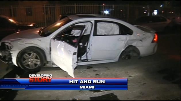 Man in custody after MIami hit-and-run