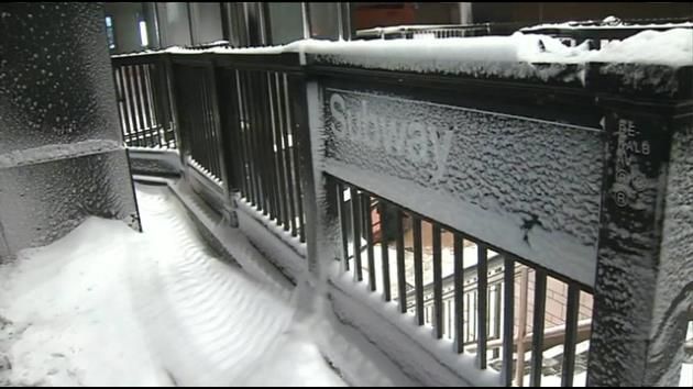 East Coast commuters facing slippery start to work week