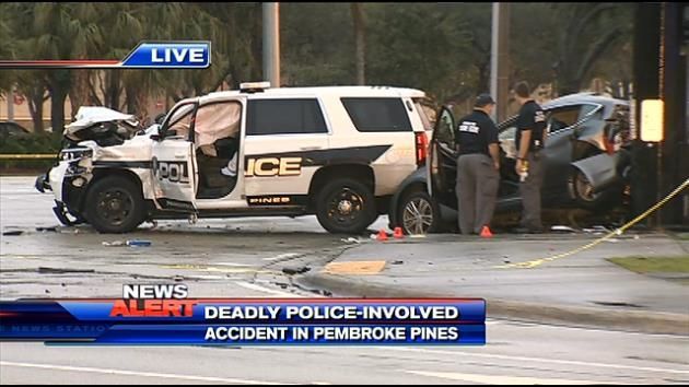 1 dead after Pembroke Pines police-involved crash