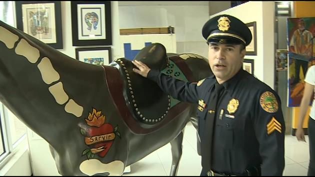 Art gallery celebrates City of Miami Police Mounted Patrol Unit