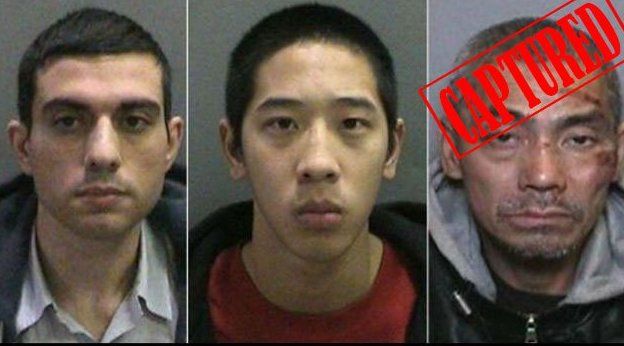 1 California jail fugitive captured, 2 still at large