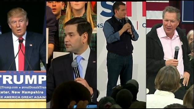 Christie, others hit final stretch in New Hampshire