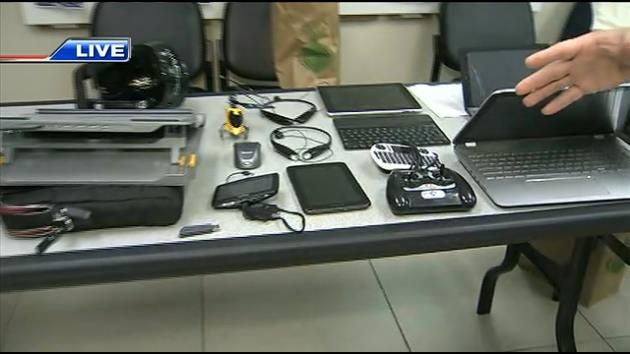 Stolen goods recovered from suspected Broward burglars; 4 arrested