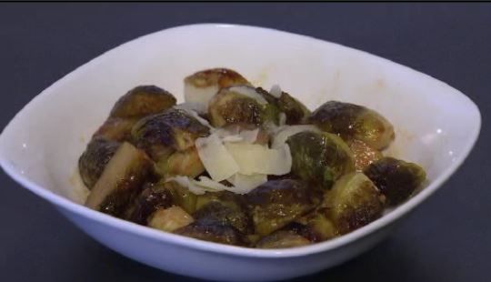 Spicy Brussels Sprouts/Nerey