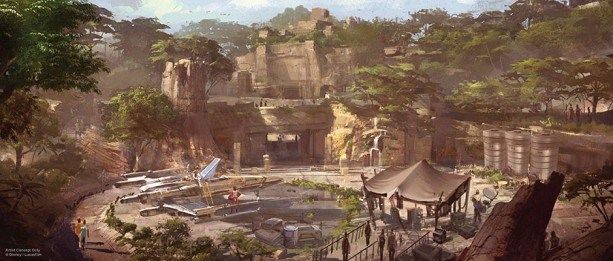 Disney unveils renderings of Star Wars-themed lands for parks