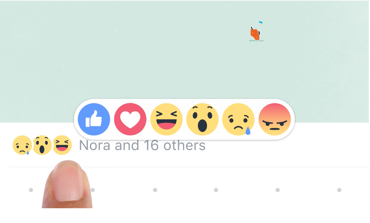 Facebook's 'like' button gets 'angry' and 'sad' as friends