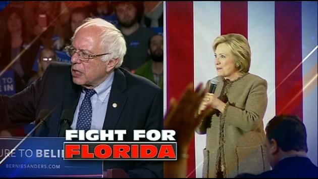 Poll shows Democratic projection ahead of Florida primary