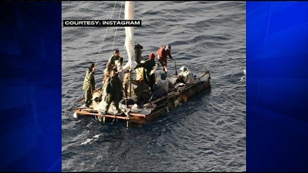 Cruise ship hosting Pittsburgh athletes rescues 16 migrants